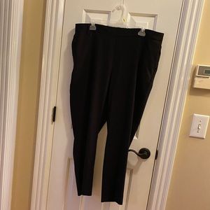Black dress pants size